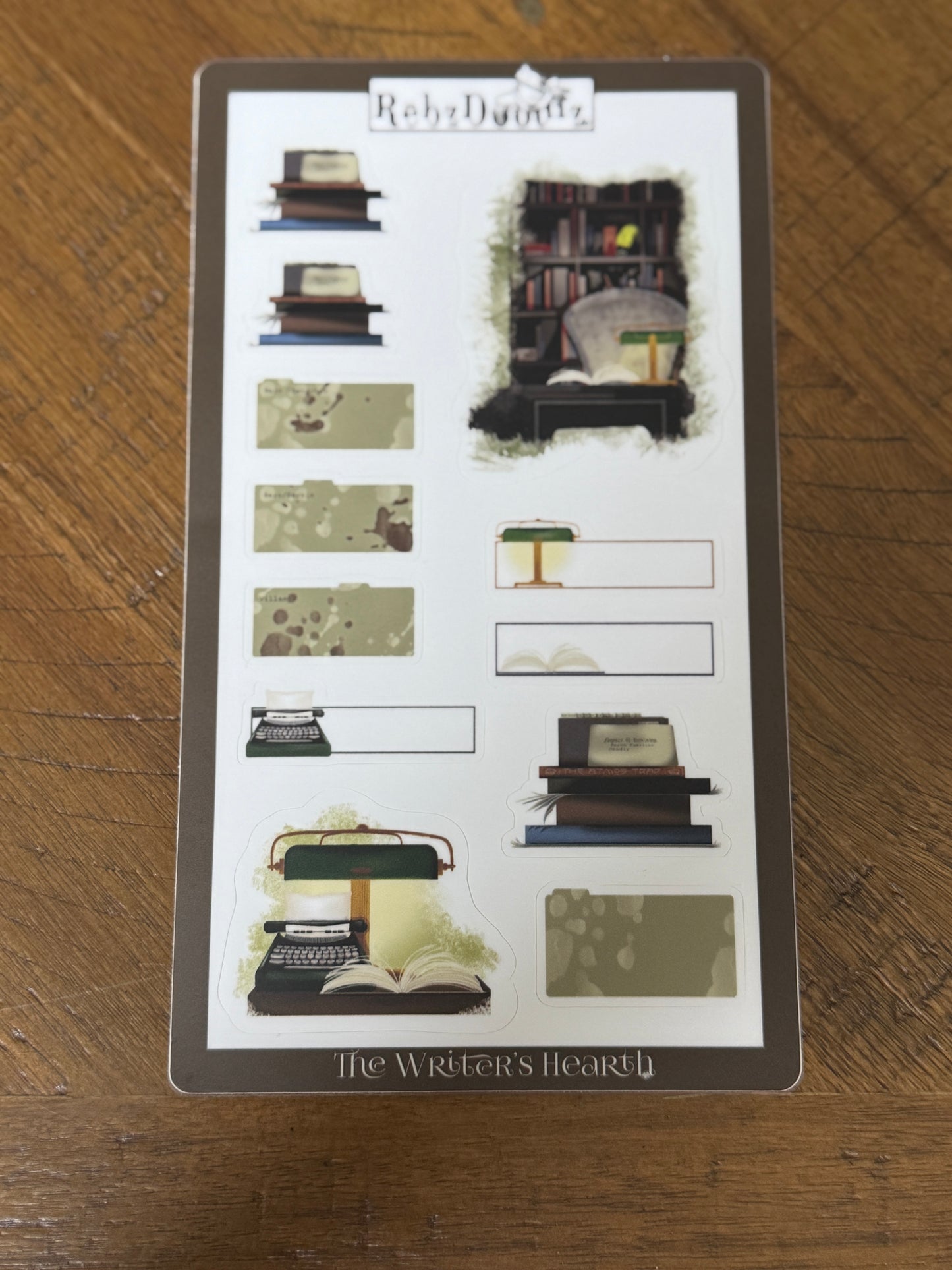 Writer's Den Sticker Sets