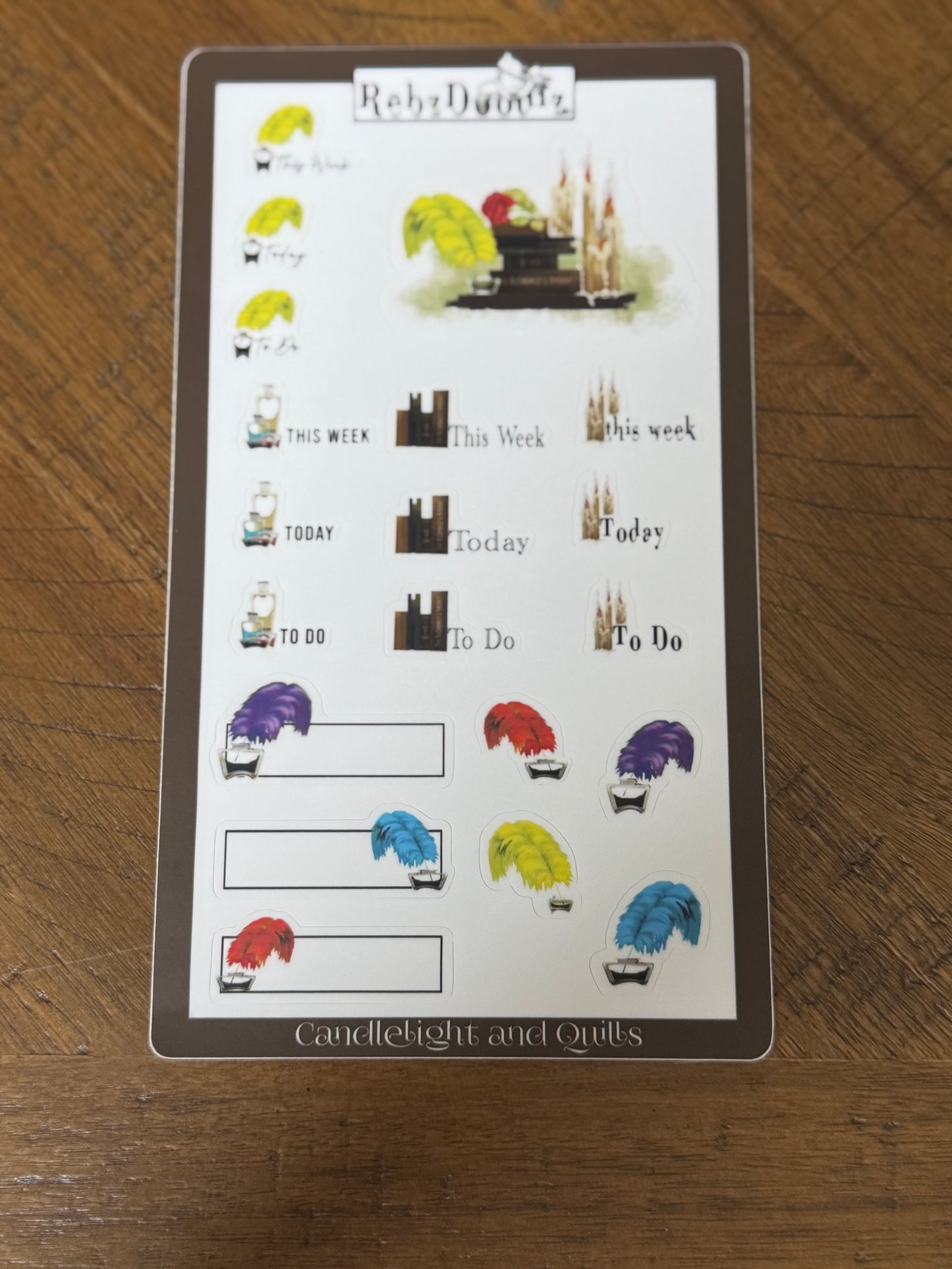 Writer's Den Sticker Sets