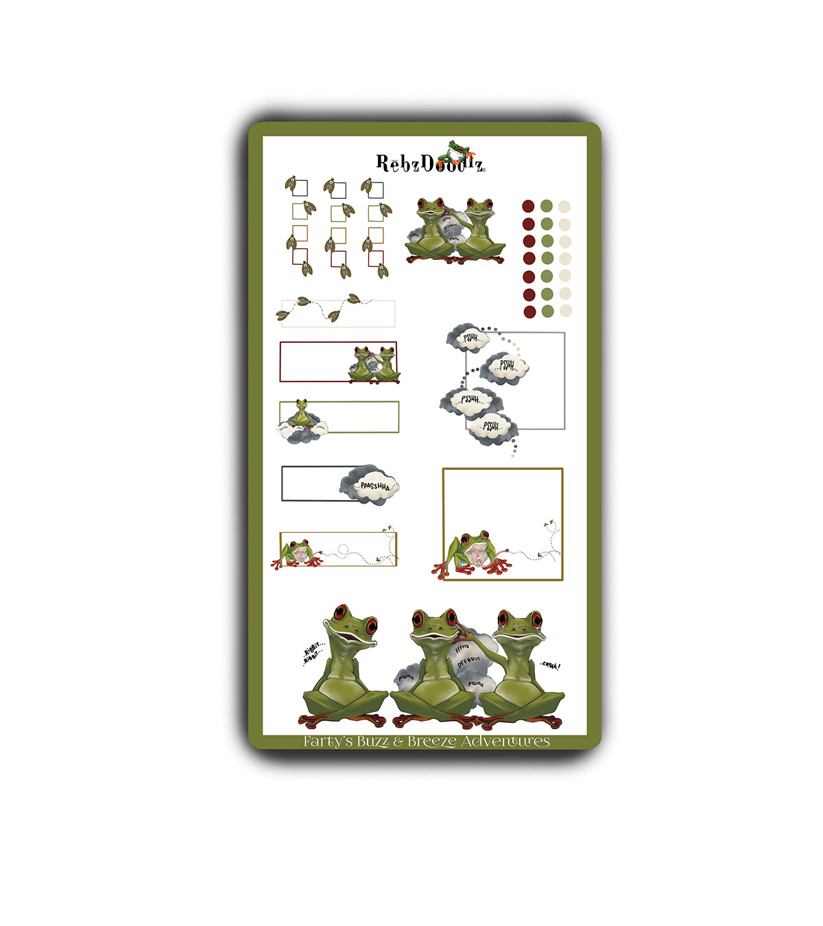  Full of mischief, giggles, and tiny triumphs of Farty and his brothers as they explore, illustrated by Rebz Doodlz