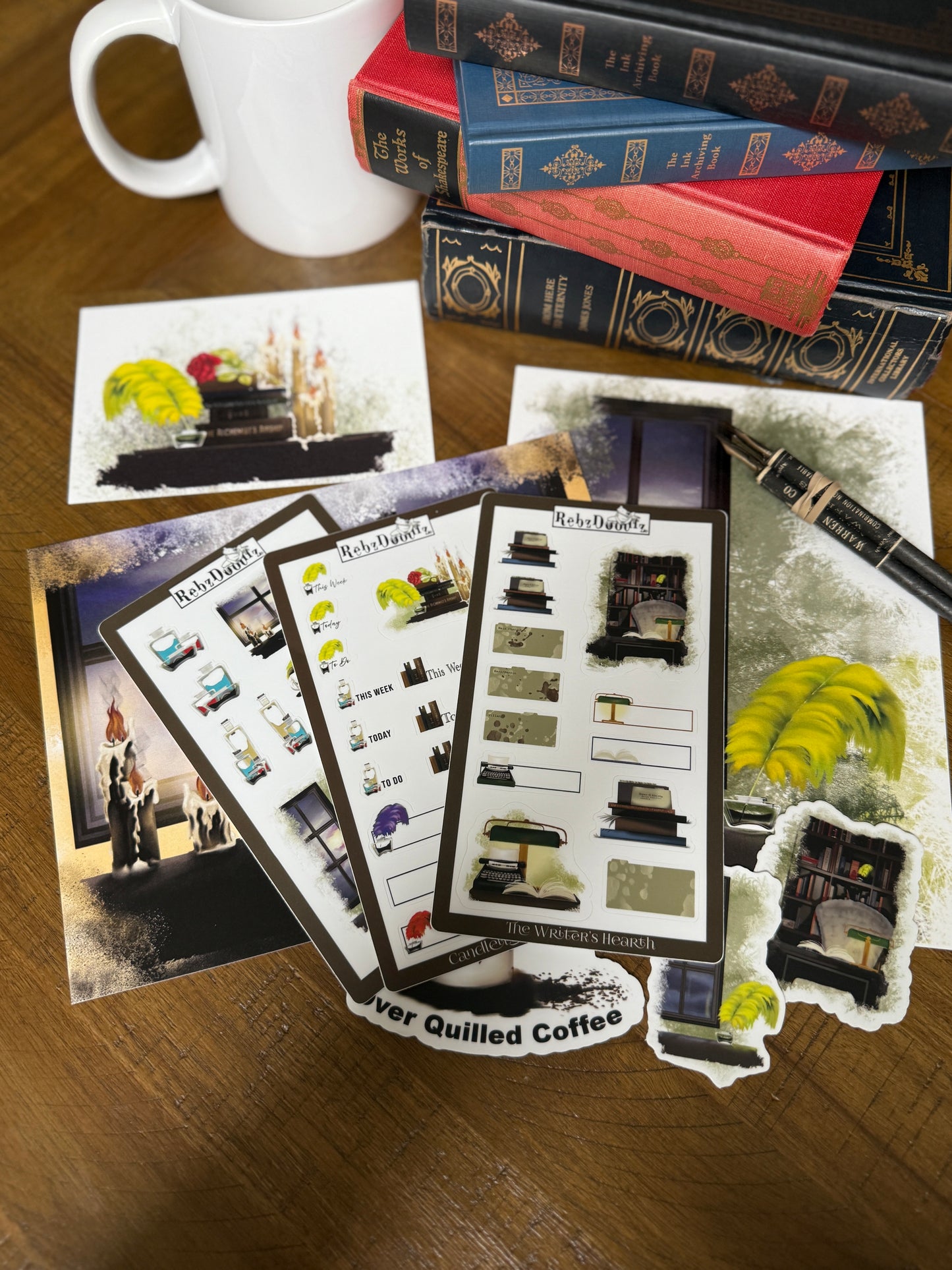 The Writer’s Den:The Moonlit Writing Room Bundle