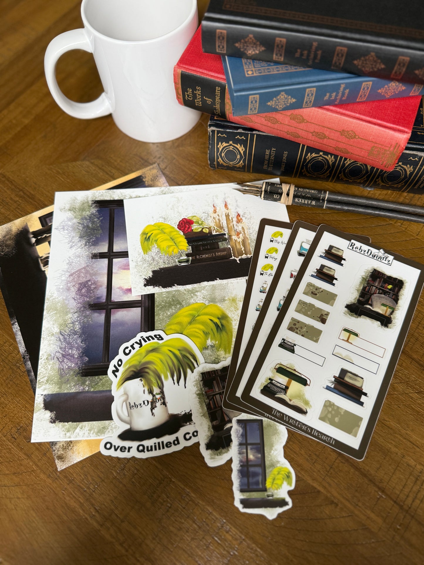 The Writer’s Den:The Moonlit Writing Room Bundle