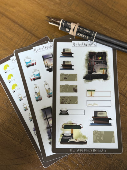 Writer's Den Sticker Sheets