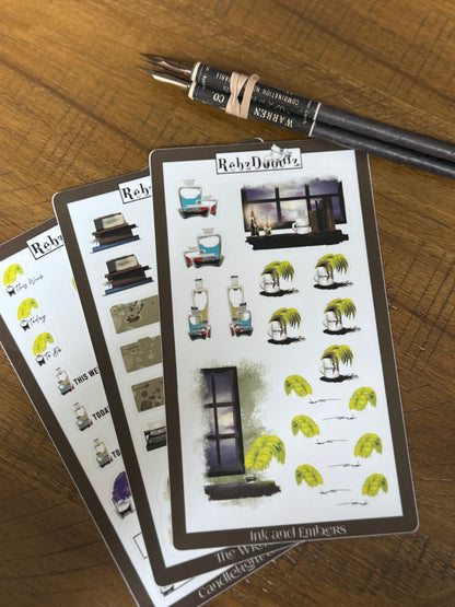 Writer's Den Sticker Sheets