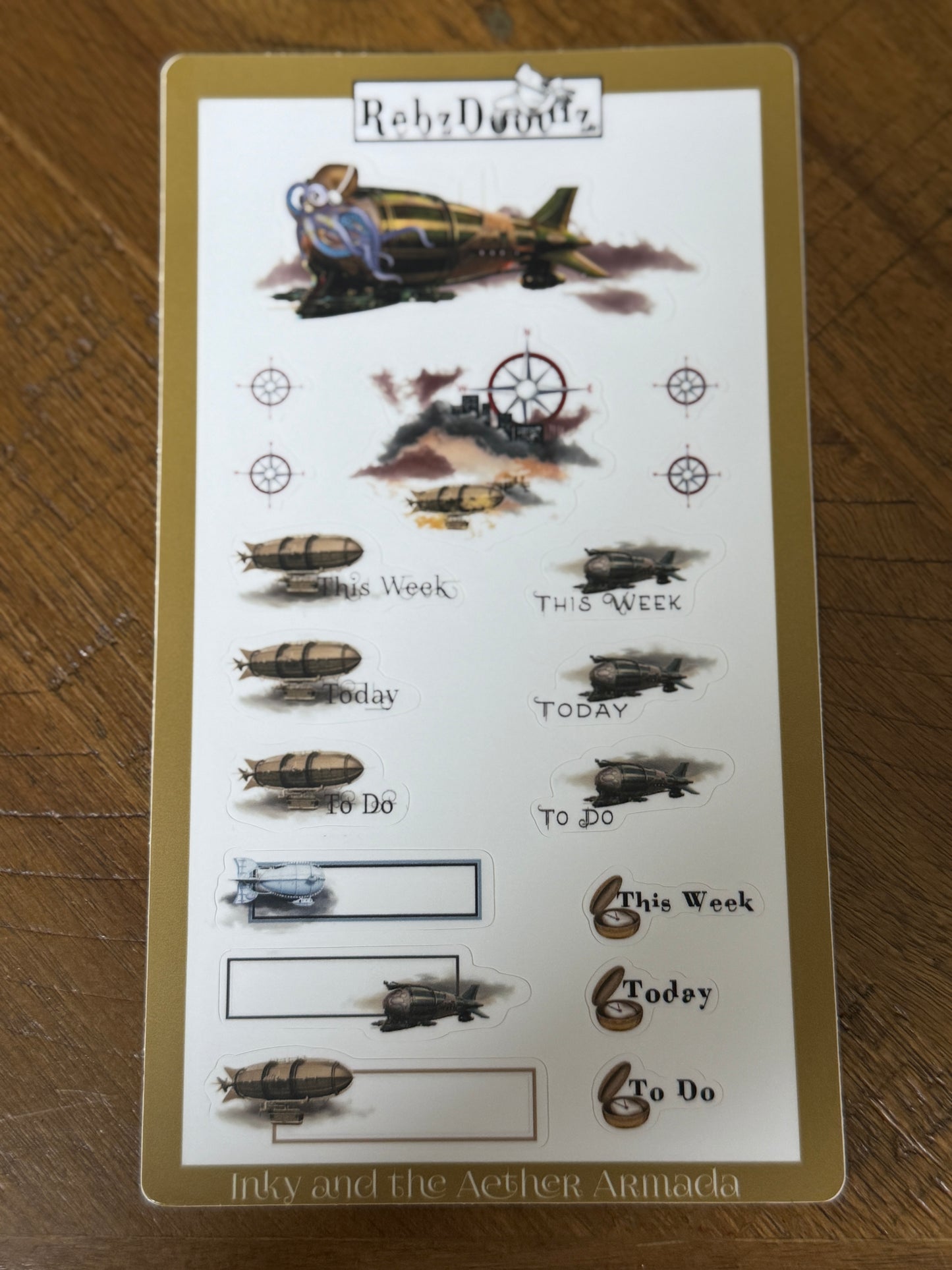 Inky's World Sticker Sets