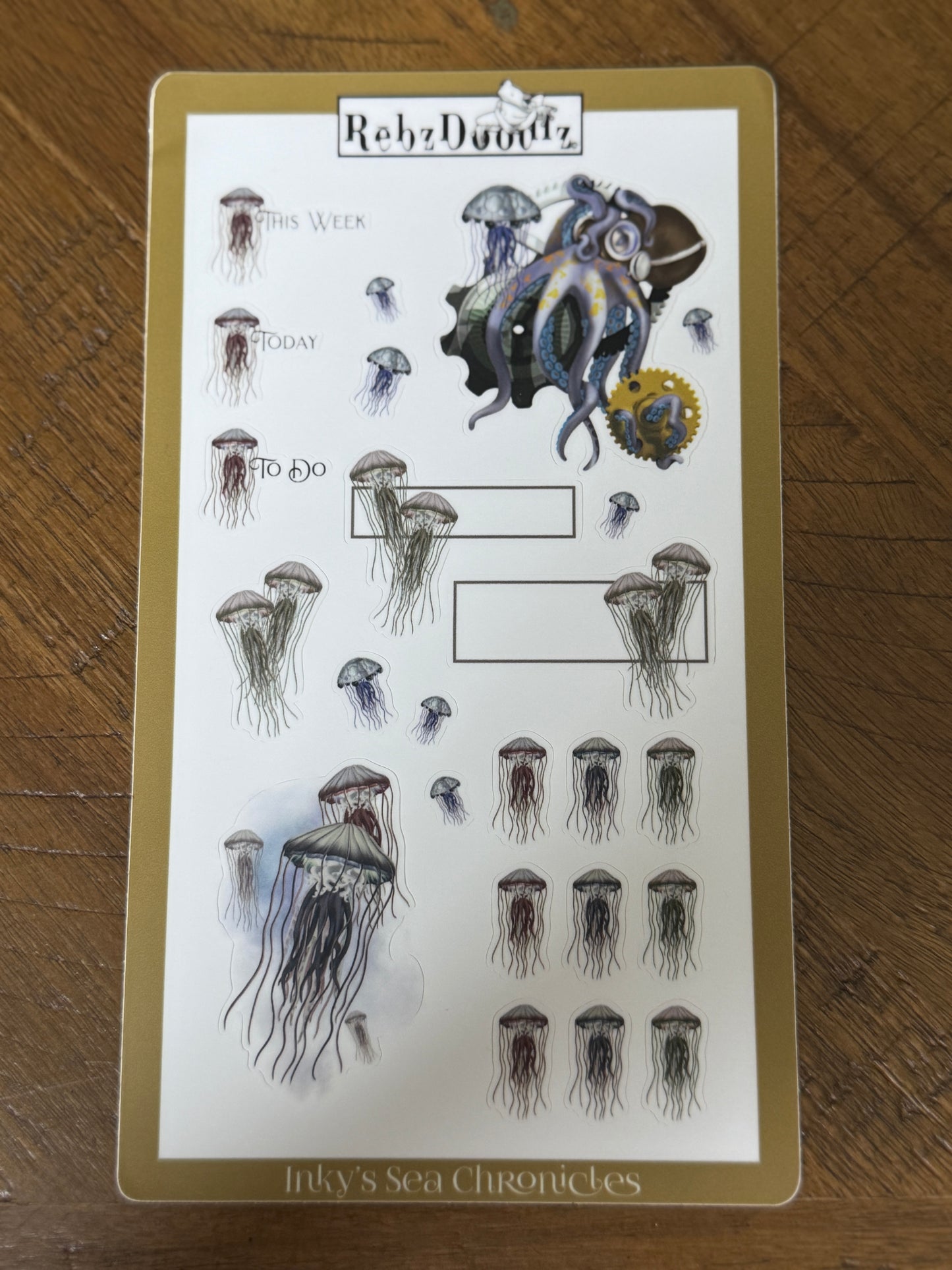 Inky's World Sticker Sets