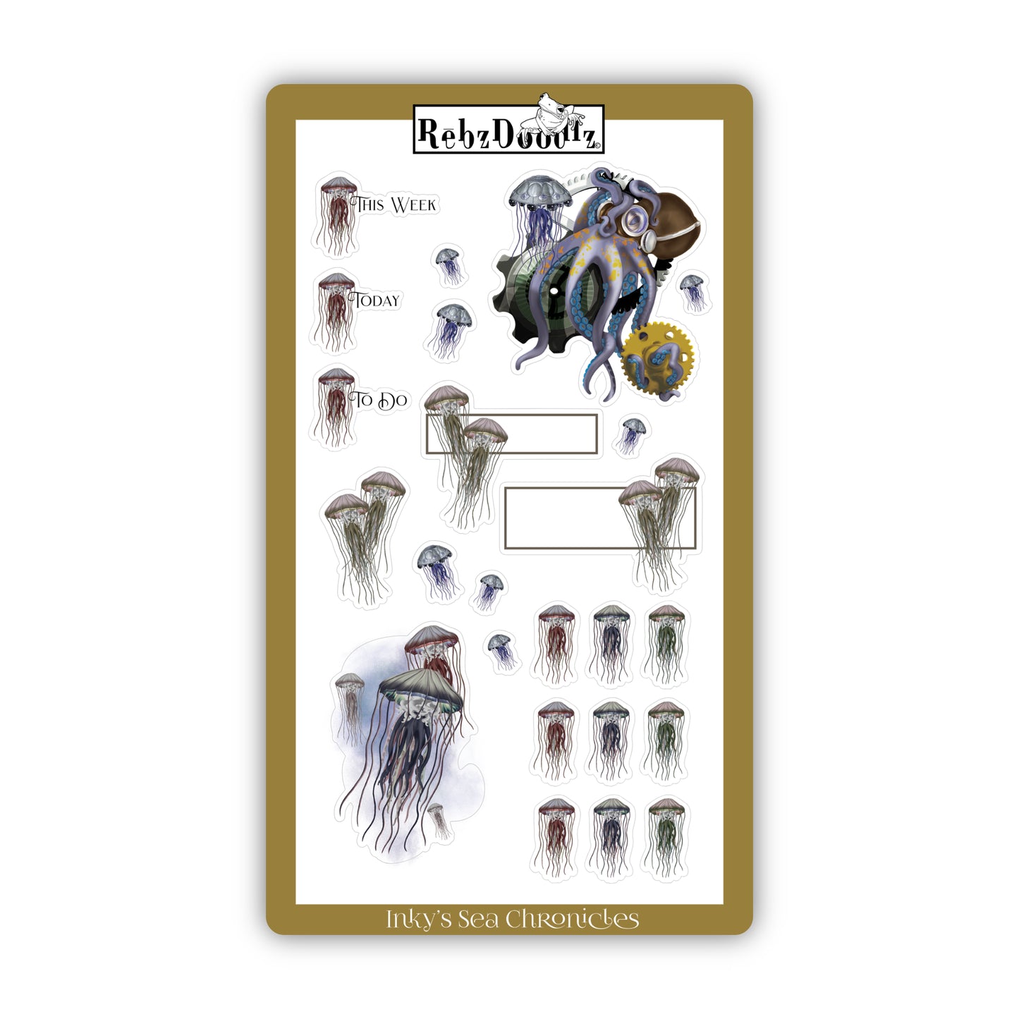 Inky's World Sticker Sets