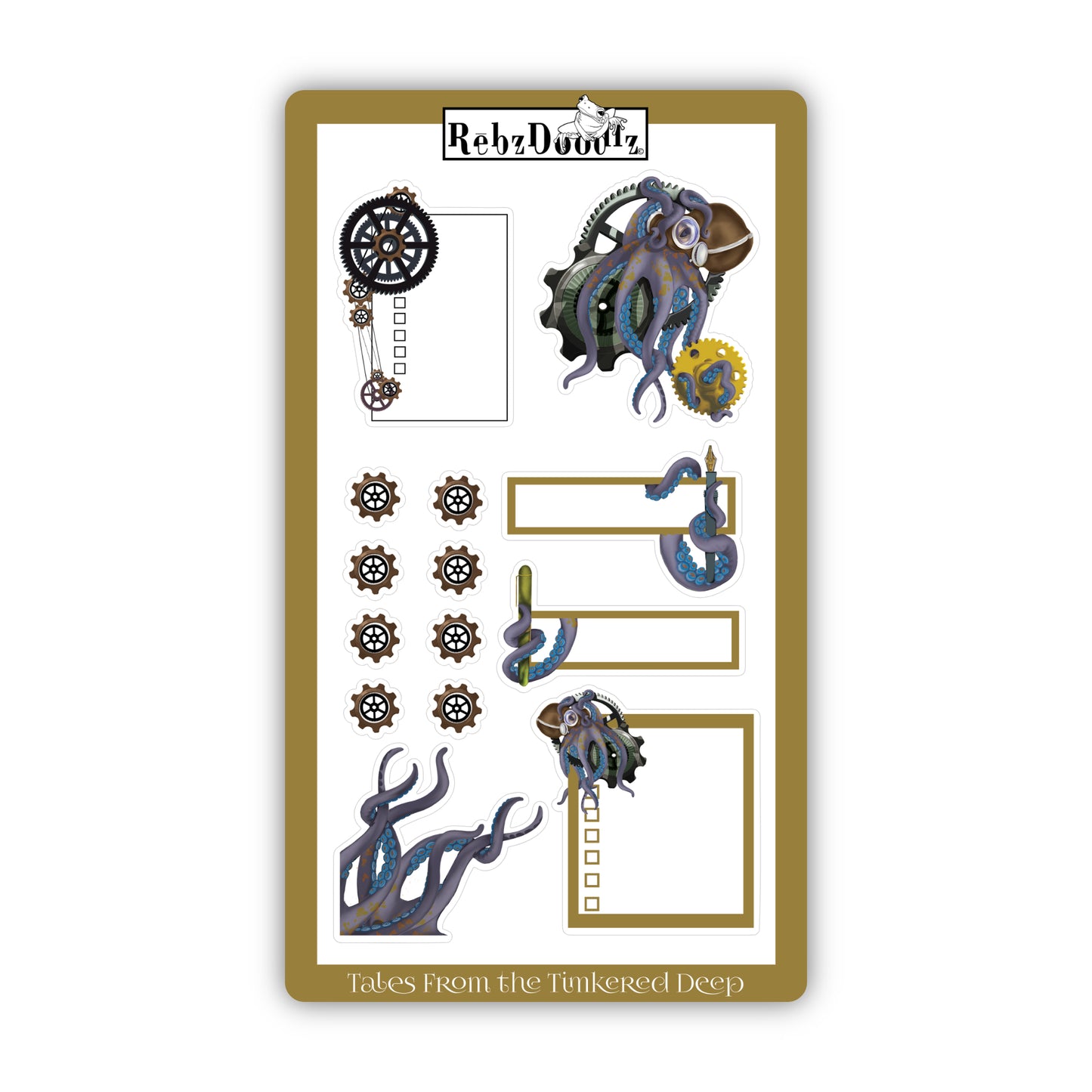 Inky's World Sticker Sets